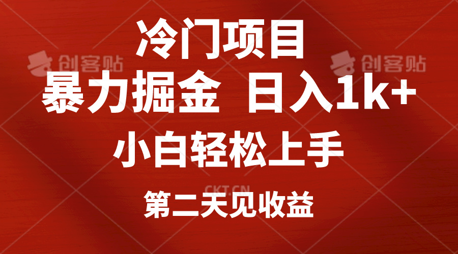 冷门项目，靠一款软件定制头像引流 日入1000+小白轻松上手，第二天见收益-起飞项目网